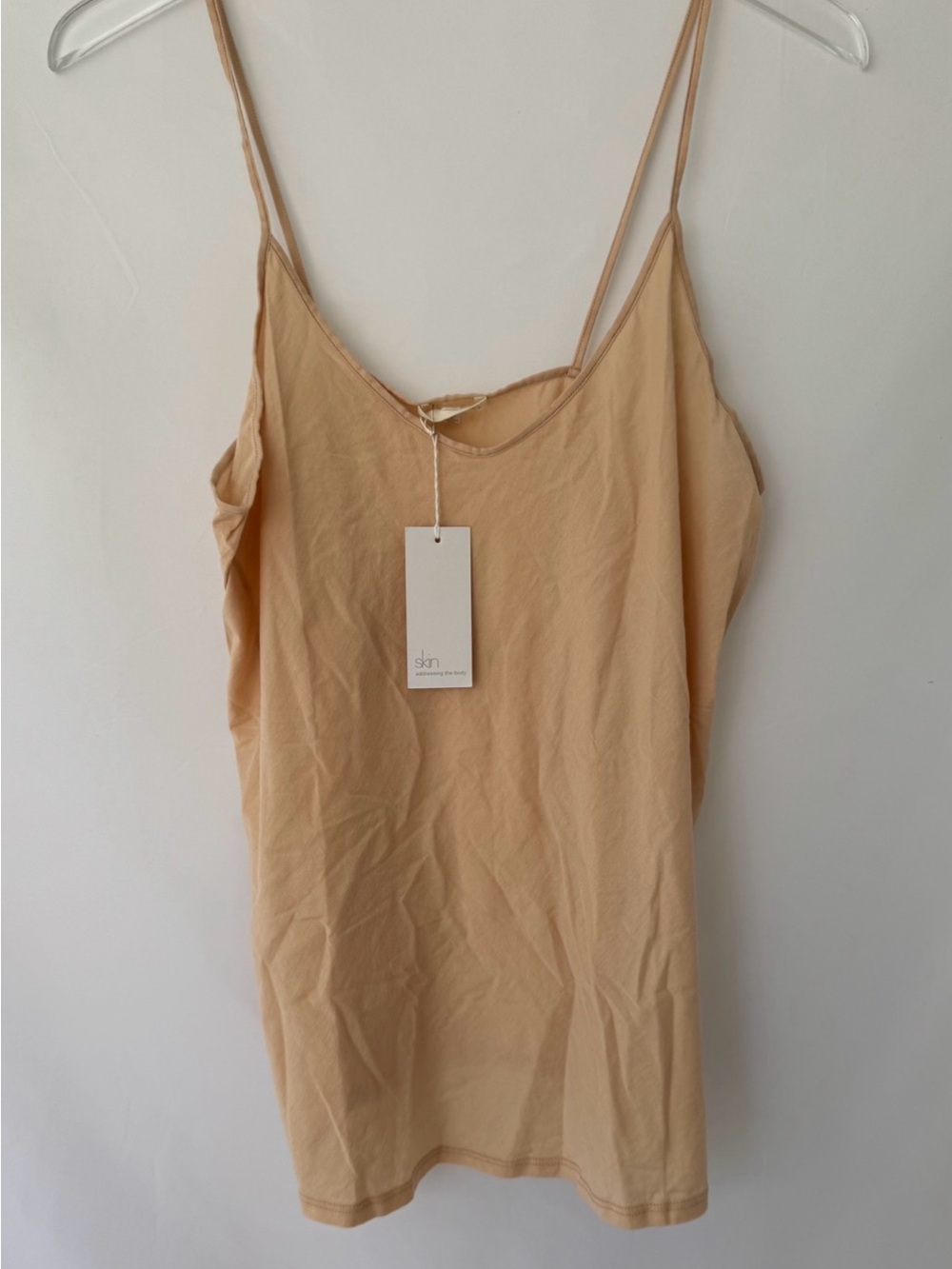 Skin - Beige Nude Slim-Strap Camisole